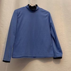 Columbia women’s blue fleece mock turtleneck size M
